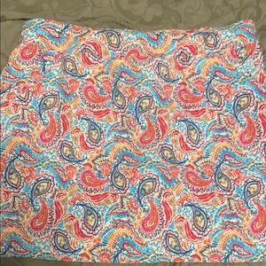 Colorful Paisley Women's Skirt